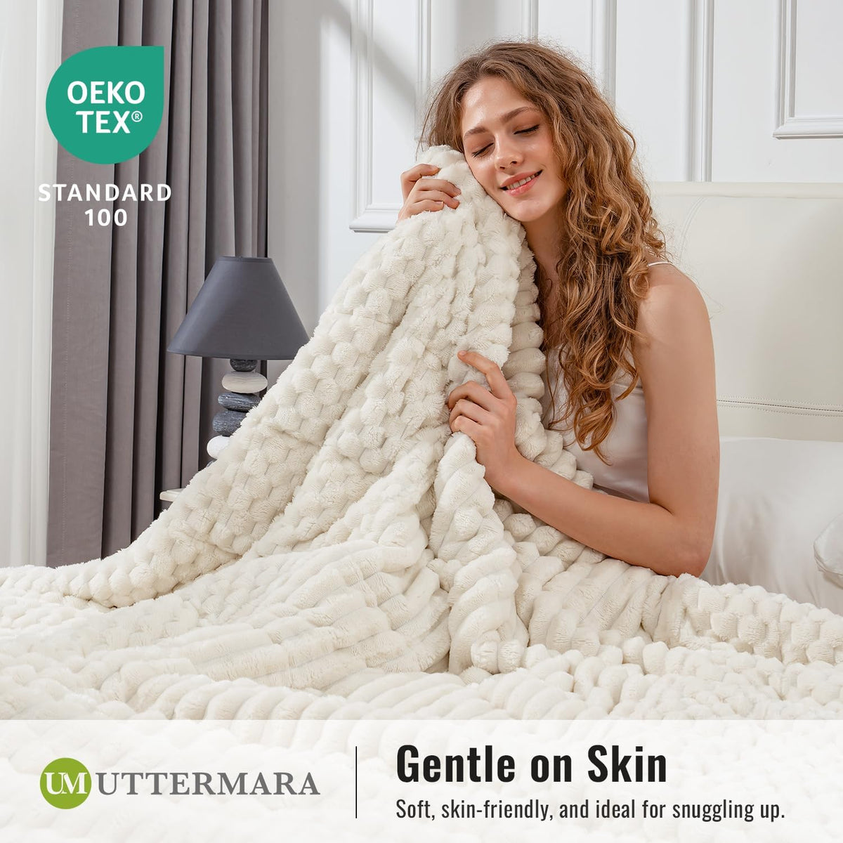 60"x80" Queen Weighted Blanket, 15 lbs