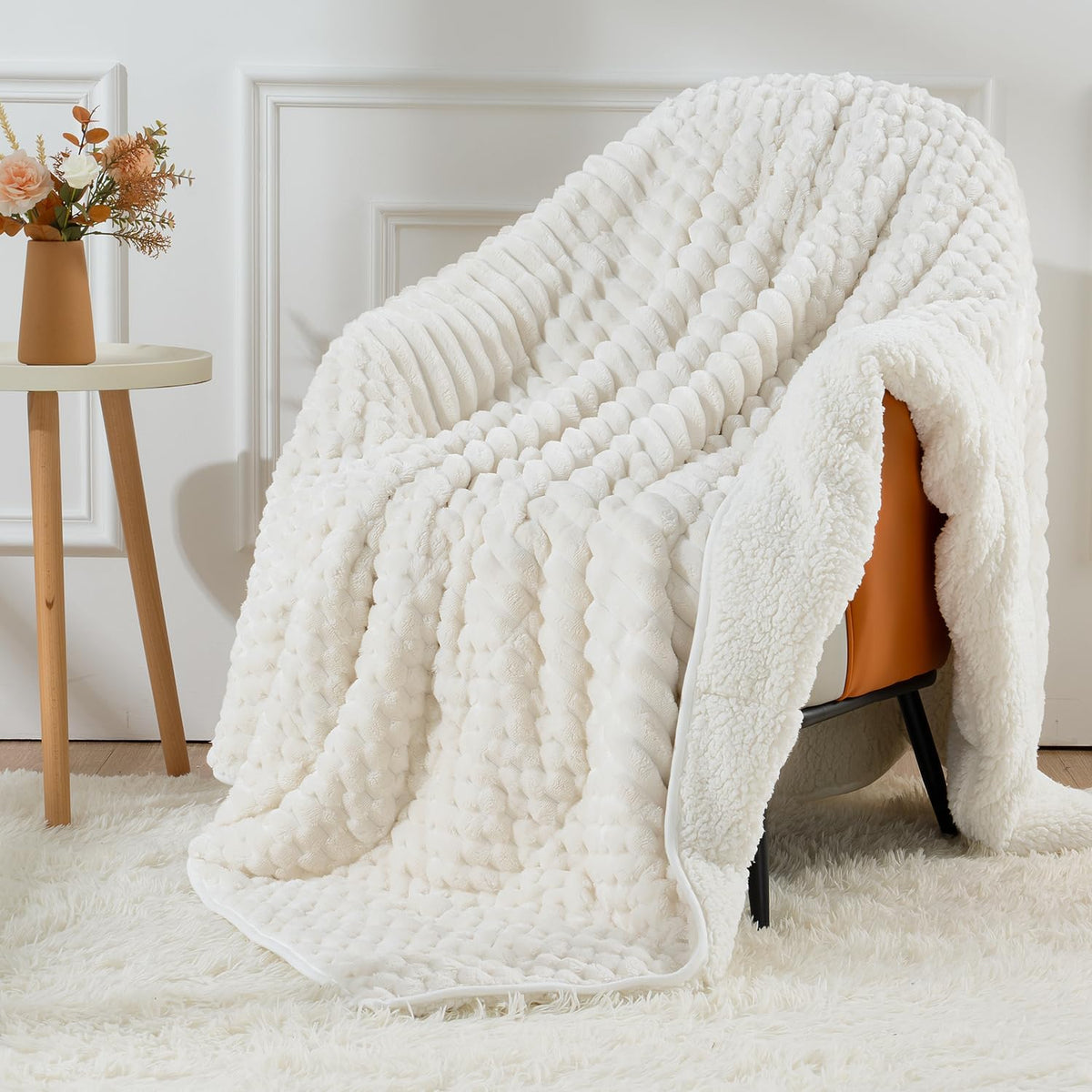 60"x80" Queen Weighted Blanket, 15 lbs